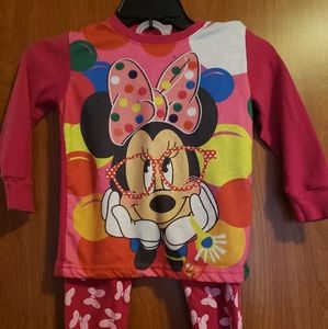 Minnie Bowtique pajama set